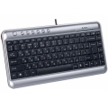 Comfort-Multimedia-Internet, 19-Hot Keys, RoundEdge Keycaps, USB, Silver/Black   (US+RU+RO)